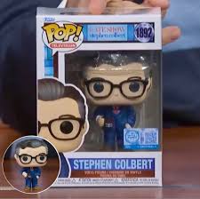 In hand and OOB with the new Stephen Colbert Funko POP! Available below ~  thanks @colbertlateshow ~ Linky ~ fnkpp.com/FS #Ad #ColbertShow # StephenColbert #FPN #FunkoPOPNews #Funko #POP #FunkoPOP #Collectibles  #FunkoNews #FunkoAddict #FunkoFunatic #