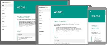 W3 Css Home