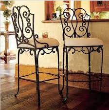 Aliexpress Com Buy The New European Designer Furniture Wrought Iron Bar Chairs Bar Stool Chai Iron Bar Stools Wrought Iron Furniture Furniture Design Chair