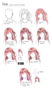 Anime digital art step by step. Manga Themes How To Color Anime Hair Digital