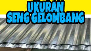Selanjutnya, seng gelombang bersuara berisik jadi ketika diinjak akan langsung terdengar suaranya. Ukuran Seng Gelombang Yang Dijual Di Toko Bangunan Youtube