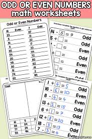 odd and even numbers worksheets itsybitsyfun com