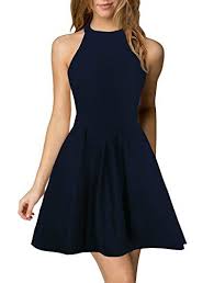 Berydress Women S Halter Neck Backless Navy Cocktail Part Https Www Amazon Com Dp B07 Black Cocktail Party Dress Black Short Dress Womens Cocktail Dresses