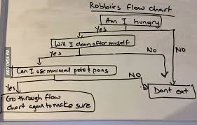 My Wife Made Me A Passive Aggressive Flow Chart To Use Every