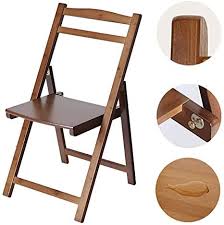 Folding Camping Backpack Solid Wood Dining Chair Simple Folding Chair Home Seat Bedroom Study Desk Cha In 2020 Solid Wood Chairs Solid Wood Dining Chairs Wood Chair