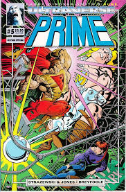 The niners were a baseball team formed by captain benjamin sisko to play against captain solok's team, the logicians, in 2375. Prime 5 1993 1st Series October 1993 Malibu Comics Etsy Comics Alternative Comics Comic Books Art