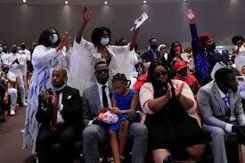 Msn shared some beautiful photos of george floyd's memorial service. Houston Bids Goodbye To George Floyd Whose Killing Galvanized A Movement The New York Times