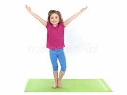 Tree Pose Kids Yoga Poses Yoga For Classrooms Namaste Kid Kids Yoga Poses Yoga For Kids Easy Yoga Poses