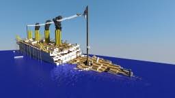 h.m.h.s.britannic sinking minecraft map
