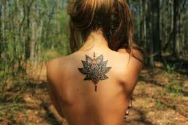 Tattoo Between The Shoulder Blades Beautiful Picture Tattoos Lotus Flower Tattoo Girly Tattoos