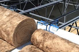 The wall insulation is usually hung on the exterior side of the steel girts, and the steel wall panels are screwed through the insulation into the girts. Metal Building Insulation For Sale Knauf Insulation