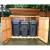 Homemade Garbage Bin Enclosure