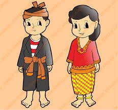 Terdapat dukuah (kalung), cincin, dan galang (gelang) yang dikenakan bersamaan saat memakai pakaian adatnya. 98 Contoh Baju Adat Papua Kartun Paling Hist Modelbaju Id