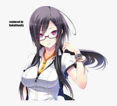 Over time, she proves that she can stand on her own two feet and try to. Beautiful Anime Girl Photo Anime Girl With Black Hair And Pink Eyes Png Image Transparent Png Free Download On Seekpng
