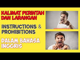 Wah, apa itu comparison degree? Kalimat Perintah Dan Larangan Instructions And Prohibitions Dalam Bahasa Inggris Youtube