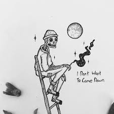 White girls are for black men. Get Lost In A Universe Of Doodley Goodness With These Black And White Illustrations Skull Art Art Skeleton Art