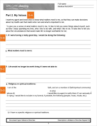 What is an advance health care directive supposed to accomplish? Advance Health Care Directive Life Care Plan Denver Boulder Northern Colorado Kaiser Permanente Life Care Health Care Care Plans
