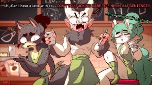 Diives Skim Milk - Funny Cocks R34 Shemale Hentai Femdom Fandom Porn Binggan Apron