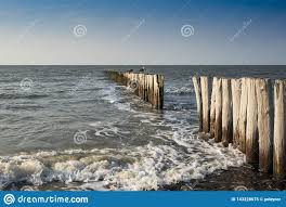 Pagesinterestsportssatrivideos#holandia #morze #polnocne #fordewind #windy #sunnyday. Falochrony W Morzu Polnocnym Cadzand Zly Holandia Obraz Stock Obraz Zlozonej Z Krajobraz Coastline 143228675