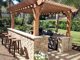 Ultimately, you'll want to go beyond the basics of simply sheltering your investment from the elements and using durable. Outdoor Kitchen Pergola Ideas Pergolas For Your Outdoor Kitchen Design Pergola Depot