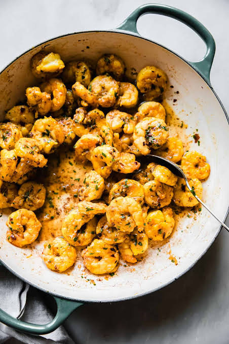 Saffron Himalayan Butter Prawns