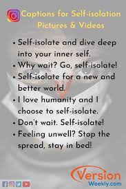 Click the three horizontal lines icon at the top right corner of the profile. Instagram Captions For Coronavirus 2020 Best Ig Quarantine Quotes Social Distancing Captions For Your Stay Home Pictures Version Weekly