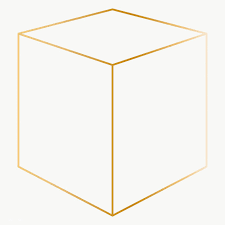 Minimal Gold Cube Shape Transparent Png Free Image By Rawpixel Com Katie Vector Background Pattern Web Design Resources Free Frames