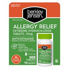 Children should not use products containing deet. Berkley Jensen Allergy Relief 10mg Cetirizine Hydrochloride 365 Ct Bjs Wholesale Club