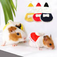 Hamster Dress Small Squirrel Guinea-Pig Clothes Cap Hat Chipmunk Pet Vest |  eBay