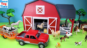 Farm toys are an excellent mix of fun and learning. Terra Battat Barn Farm Playset With Fun Animals Toys Youtube