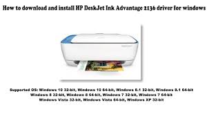 Option of digital fax wizard is missing from fax section in hp printer assistant. How To Download And Install Hp Deskjet Ink Advantage 2136 Driver Windows 10 8 1 8 7 Vista Xp Youtube