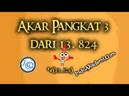 Aug 13, 2021 · sahabat mathematics4us.com setelah mengetahui tabel hasil dari perkalian pangkat 3 maka mathematics4us.com, akan menjabarkan cara cepat untuk mencari hasil dari akar pangkat 3 yang bernilai ratusan ribu. Cara Cepat Menentukan Akar Pangkat 3 Dari 13824 13824 Youtube