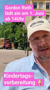 Kindertag am 1. Juni 2025 mit Gordon Roth, parteiloser  Bürgermeisterkandidat aus Luckenwalde!Links⬇️