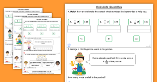 Check spelling or type a new query. Calculate Quantities Homework Extension Year 4 Fractions Classroom Secrets