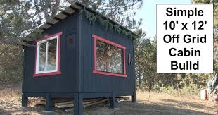 Show the upper 2x10x12 and the 2x10x16 upper stringers being nailed in at 7 feet 8 inches. Simple 10 X 12 Off Grid Cabin Build Rethinksurvival Com