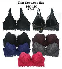 I will definitely use them again. Binny S 4 Pack Lace Thincup Bra Size 36c 42c For Women