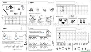 Ejercicios de los números para niños de 3 años. Fichas De Infantil Para Imprimir Web Del Maestro