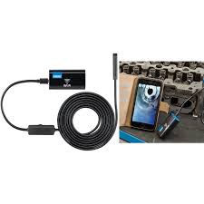Adjustable detector sensitivity for improved accuracy. Draper Wi Fi Endoscope Inspection Camera