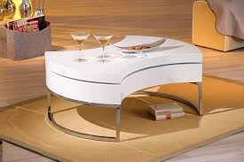 Inter Link 20800890 Couchtisch Weiss Hochglanz Wohnzimmertisch Wohnzimmer Tisch Mit Stauraum Drehbar Wohnzimmer Couchtisch Modern Wohnzimmertisch Couchtisch