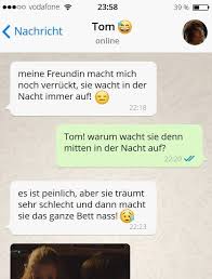 Hallo zusammen, mein sohn ist jetzt 8wochen alt und ich bin am ende, er schläft nicht in seinem bett oder stubenwagen etc. Herzblut Toms Freundin Pinkelt Jede Nacht Ins Bett O Facebook