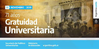 Universidades On Twitter El 22 De Noviembre De 1949 A Traves De Un Decreto Del Presidente Juan D Peron Se Sanciono La Gratuidad Universitaria En El Pais 71 Anos Despues Recordamos Esta