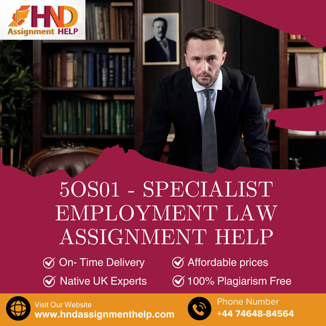 5OS01- Specialist Employment Law Assignment help product image