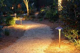 5 Perfect Path Lights For The Home Louie Lighting Blog Led Landscape Lighting Outdoor Pathway Lighting Low Voltage Outdoor Lighting