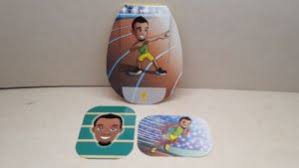 Pünktlich zum vatertag, der letzten sonntag unter anderem in den usa gefeiert wurde, postete usain bolt ein familienfoto auf instagram, wo plötzlich neben tochter olympia zwei neugeborene zu sehen sind. Meal Toy Usain Bolt Kinder Surprise Europe Joy Teen Idols 3d Cardboard Col Sd734