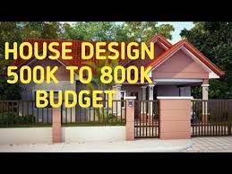 Maybe you would like to learn more about one of these? Pagawa Ka Na 500k To 800k Budget House Design Youtube In 2021 House Budgeting House Design Home Budget