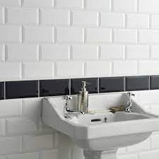 Carrelage métro dans la salle de bains style garanti blog carrelage. Carreau Metro Blanc Mat 7 5x15 Cm White Matt