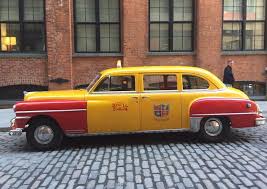 Image result for Taxi Cab Federal Yellow 1956 Fleet