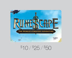 Scratch the silver panel from the back of the card to reveal your unique pin. Runescape Gift Card U S Games Distribution