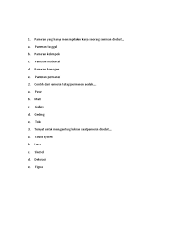 Check spelling or type a new query. Soal Senbud Pameran Seni Rupa