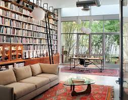 Decorating bookshelves in this manner makes a great focal point for a room. 22 Interesting Ways To Add Bookshelves In The Living Room Home Design Lover